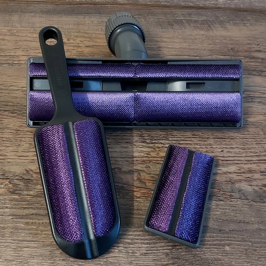 Merlin V2 Lila Staubsaugerdüse Set Animal