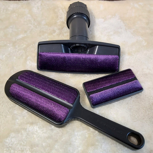 Handbürste "Brush 2" Polster Set Lila